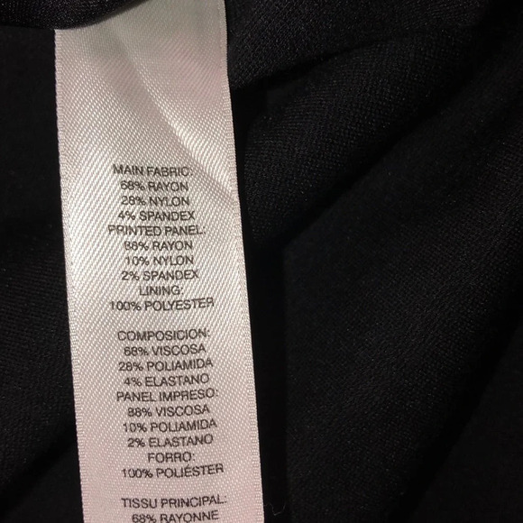 Chico’s size 1/medium black leopard shift dress - Picture 6 of 8